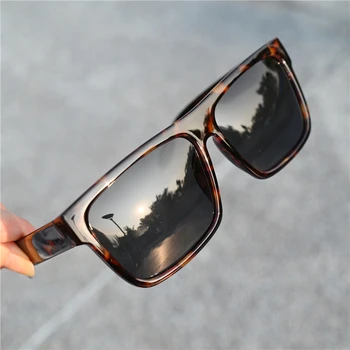 Извънгабаритни Поляризирани Слънчеви Очила Мъжки Черни Слънчеви Очила за Мъже 166 мм Огромни Големи Поляроидные Плоски Горните Реколта Ретро Дамски Унисекс