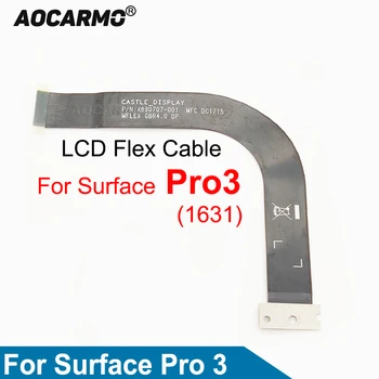 Aocarmo За Microsoft Surface Pro 3 Pro3 1631 Сензорен LCD Гъвкав Кабел Дубликат Част