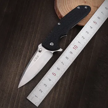 Sanrenmu 7099 Открит EDC Джобен Сгъваем Нож Многофункционален Инструмент Отварачка за Бутилки Скоба за Колана за Възстановяване след Оцеляването на Къмпинг