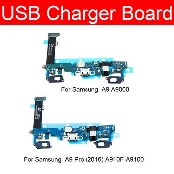 Таксата за Зареждане с USB-вход За Samsung Galaxy A9 Pro 2016 A9000 A910F-A9100 кабел за зареждане USB-конектор Такса Пристанище на Резервни Части За Ремонт на