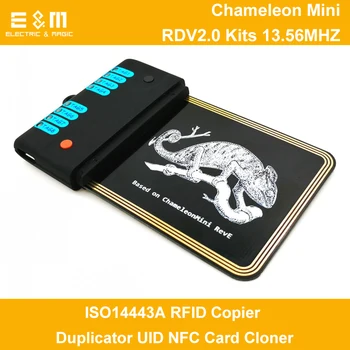 Комплекти Хамелеон Mini RDV2.0 13,56 Mhz ISO14443A RFID Фотокопирна Машина UID NFC Карта Cloner