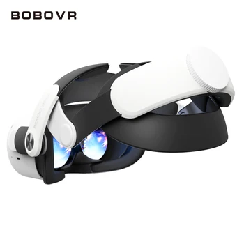 Каишка за главата BOBOVR M2 Plus За Oculus Quest 2 Повишен Комфорт за Намаляване на стреса на лицето Елитен Взаимозаменяеми каишка за аксесоар Quest2