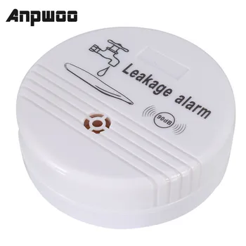 ANPWOO ABS Безжичен Детектор за Изтичане на Вода Сензор за Вода Аларма Аларма за Изтичане на Дома за Сигурност
