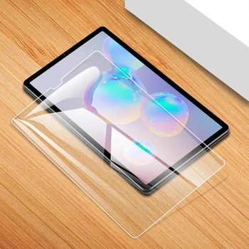 (2 опаковки) Закалено стъкло За Samsung Galaxy Tab S6 10.5 2019 SM-T860 SM-T865 Защитно фолио за екрана с пълно покритие 360 °
