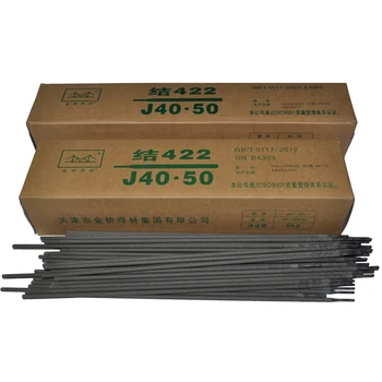 Заваряване прът от въглеродна стомана J422 диаметър 1 кг 2,0 2,5 3,2 4,0 заваряване електрод AC DC