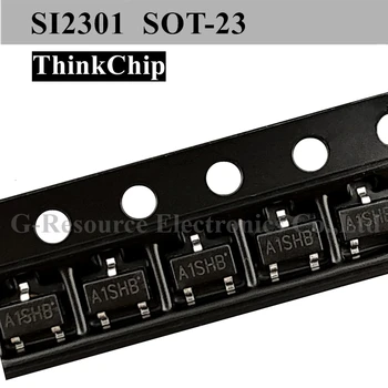 (100 бр.) SI2301 SOT-23 2301 2.8 A SMD полеви транзистор с P-канален MOS-bobi fifi (маркиране на A1SHB)