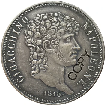 1813 Италия Копие на монети с номинална стойност от 5 ytl