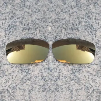 Продажбите на едро E. O. S Поляризирани Подобрени Сменяеми Лещи за слънчеви очила Oakley Fives Squared -Бронзово-Златното Поляризованное огледало