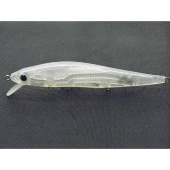 WLure 10 бр. Прозрачна Пластмасова Неокрашенная Риболовна Стръв Далечния Заброса със Система за Пренос на Тегло UPM589