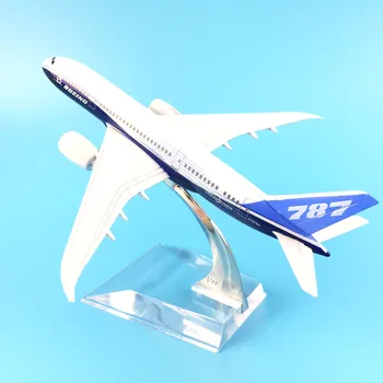 Оригинален модел на Боинг 787 Airlines Модел самолет B787 самолет 16 см Метална сплав за леене под налягане 1:400 модел самолет играчки Сбирка