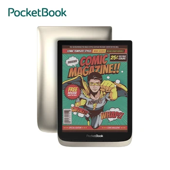 Устройство за четене на електронни книги PocketBook InkPad Color Frontlight Лесен 7,8-инчов цветен екран E Ink Kaleido™ Plus Bluetooth електронна библиотека обем 16 GB