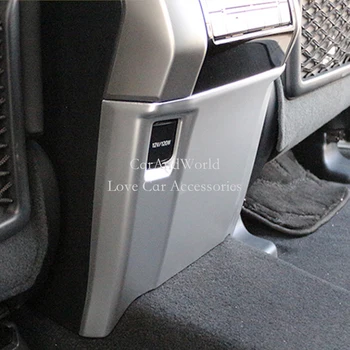 За 2018 2019 Toyota LAND CRUISER PRADO FJ 150 Делото Контакт Климатик Противоударная Панел Хромирани авто Аксесоари