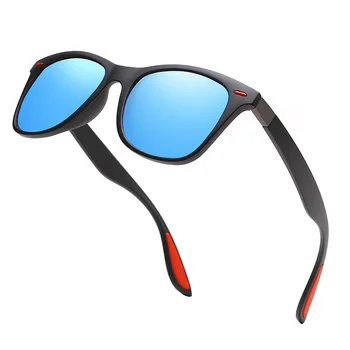 Класически Дизайн на Марката Поляризирани Очила на Мъже, Жени Шофьор Нюанси Мъжки Винтидж Слънчеви Очила Мъжете Spuare Огледало Лято UV400