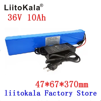 Liitokala 36 В 10AH 500 W Висока Мощност и капацитет 42 В 18650 литиево-йонна Батерия Електрически Мотор Мотор Скутер с BMS