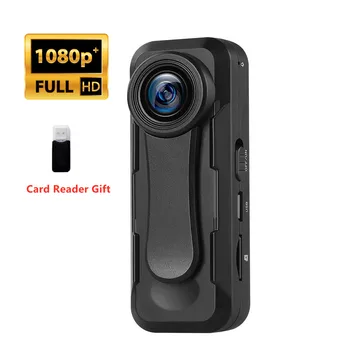 Boblov W1HD 1080P Body Camera Полицейска Широка Малка Камера Снимка на Петлевая Запис DVR Bodycam Мини Камера