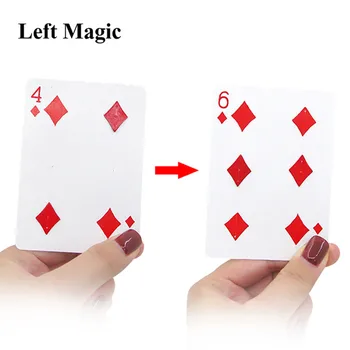 Фантастични фокуси с движеща се точка е от 4 до 6 отблизо Игра на Магията Професионален Магьосник Трик Магически Инструмент Магически подпори