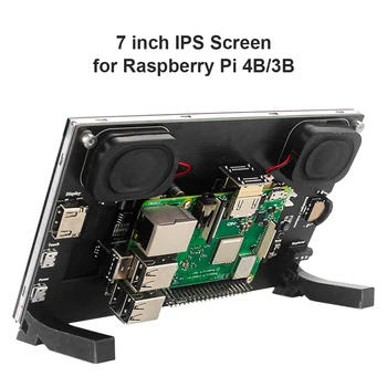 Оригиналната 7-инчов IPS Сензорен Екран, Модул Комплект за Raspberry Pi 4B/3Б 1024x600 HDMI-Съвместим Дисплей Такса Монитор За Banana Pi
