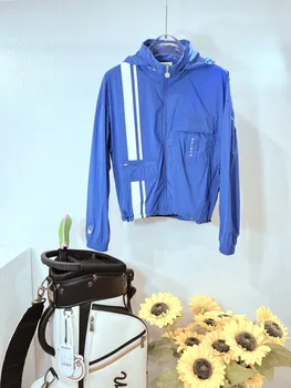 Тънка облекло за голф, за момичета, ветровка с дълги ръкави, яке с цип, младежки спортен ГОЛФ, корейската версия на универсалната дрехи за голф