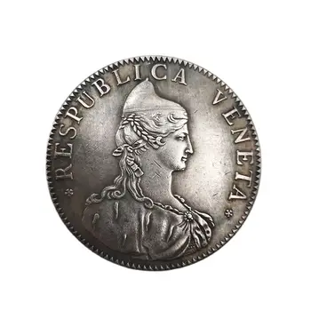 Италиански 1756 Монета Занаяти Франк Лоредано Duce Айде Колекция От Монети На Сувенири, Декорация На Дома Занаяти Подаръци