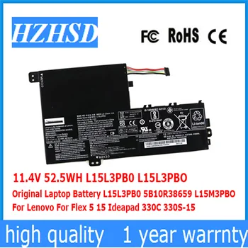 11,4 V 52,5 WH L15L3PB0 Оригинална Батерия за лаптоп L15L3PB0 5B10R38659 L15M3PBO за Lenovo за Flex 5 15 IdeaPad 330C 330S-15