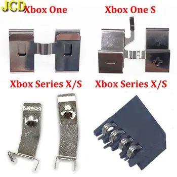 JCD Замяна на Батерията Пин Скоба Част на Притежателя на Батерията Пружина За Xbox One S За Xbox Series X S Контролер