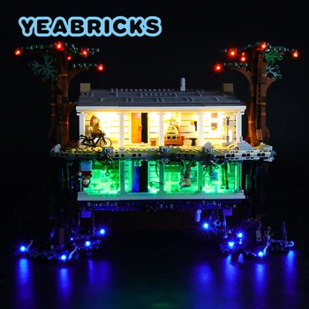 YEABRICKS Led Лампа Комплект за 75810 Набор от градивни блокове (не включва модел) Тухли Играчки за Деца