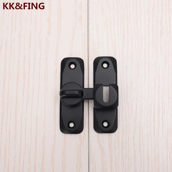 KK & FING 90 °/180 ° анти-кражба ключалката Ключалката на Вратата се Затвори, Плъзгащи врати за Заключване на Плъзгащи врати, Обтегач Болт Врата болт Безплатна щанцоване