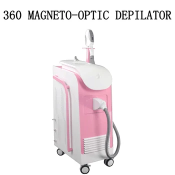 Многофункционална магнитна и оптична апаратура за епилация 360 за подмолаживания на кожата и салон за красота